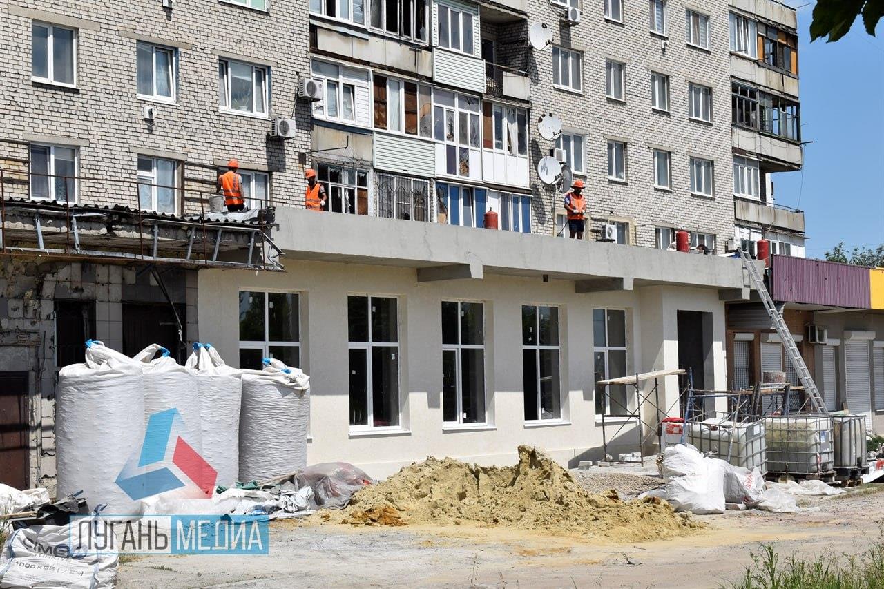 Калужская область помогает восстанавливать жилые дома в Первомайске.