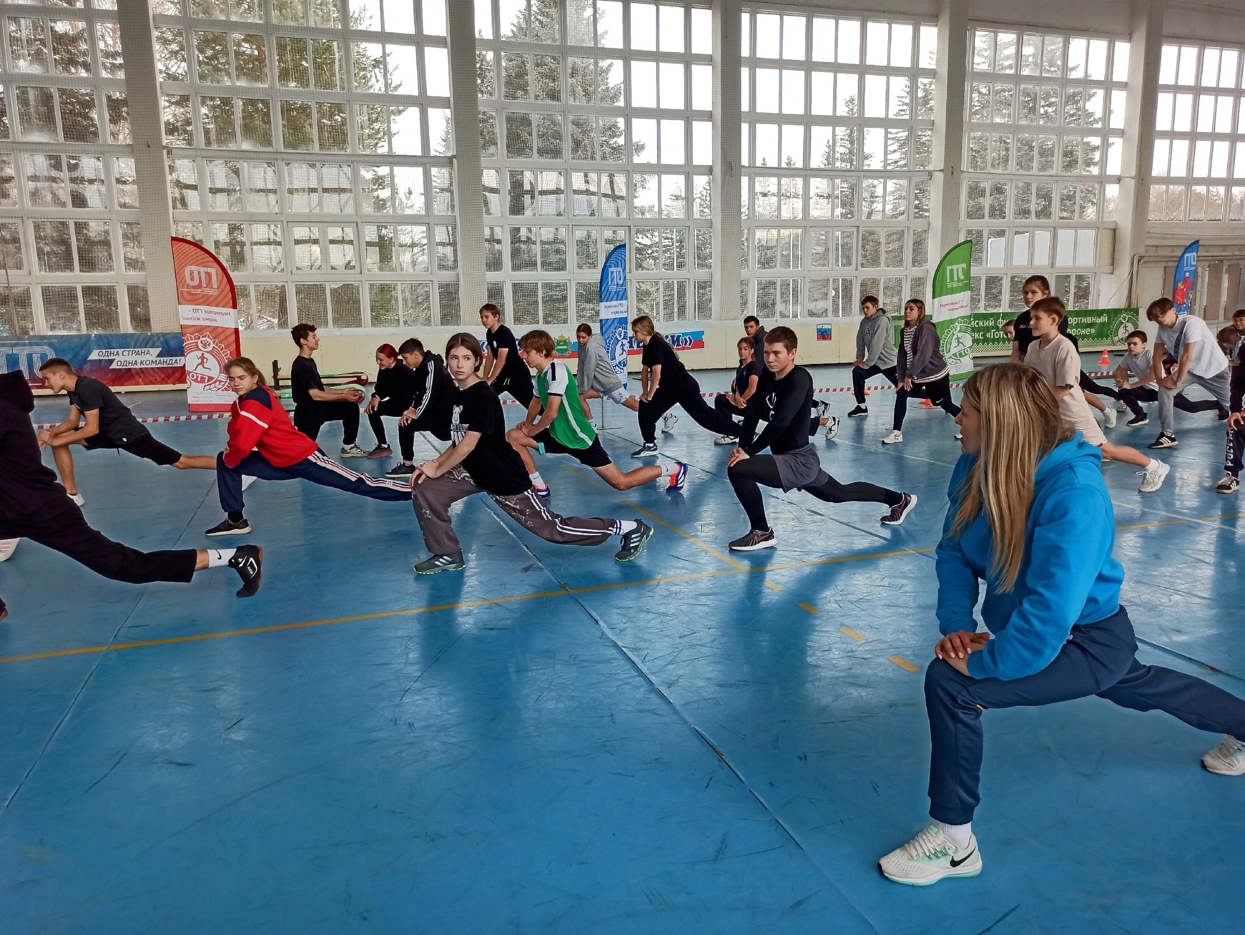 Школьники Калужской области  «Готовы к труду и обороне».