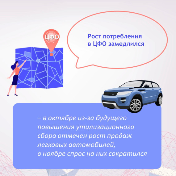 Экономические тенденции были в регионах Центрального федерального округа.