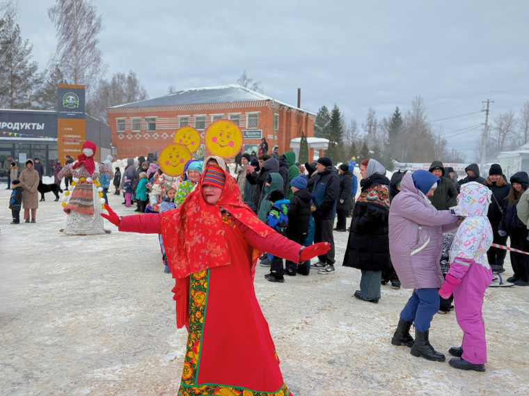 В селе Барятино отметили Масленицу!.