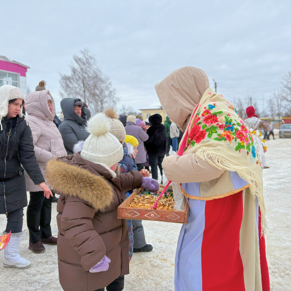 В селе Барятино отметили Масленицу!.
