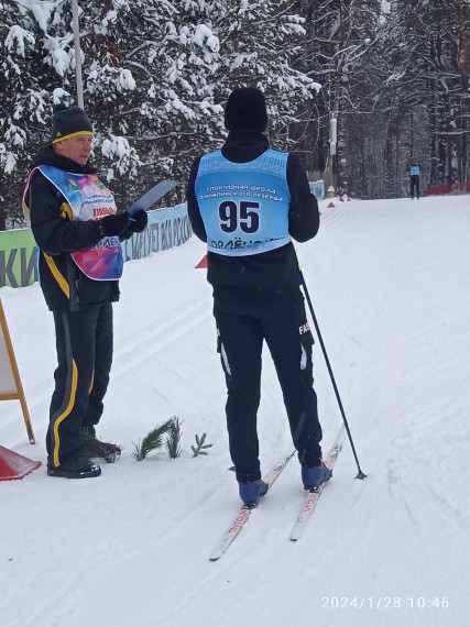 Физкультурное мероприятие лыжные гонки на базе олимпийского резерва базы «Орленок».