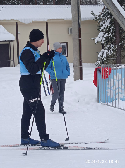 Физкультурное мероприятие лыжные гонки на базе олимпийского резерва базы «Орленок».